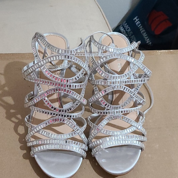 Gianni Bini Shoes - Silver high heels